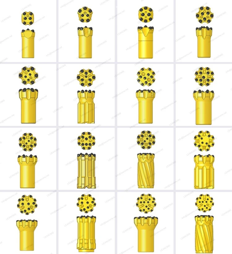 thread button bits thread button bits